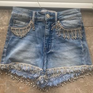 Jean/denim shorts